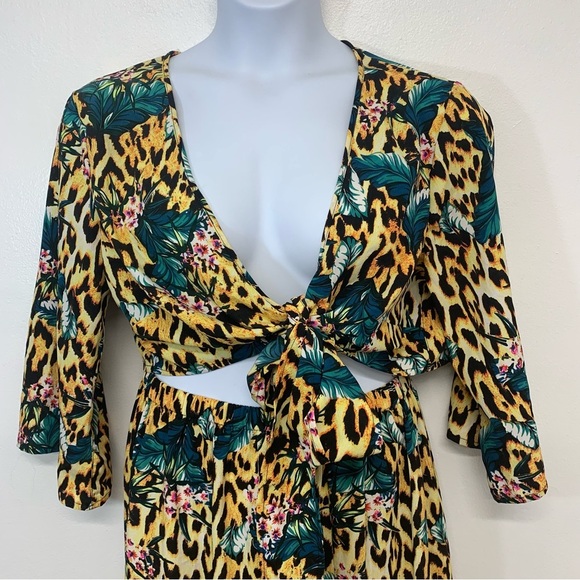 ASOS Curve Leopard Print Maxi Skirt - Picture 2 of 14